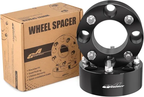 Vista 15 de GAsupply Espaciadores de rueda 4x110 de 2 pulgadas, adaptadores de espaciadores de rueda ATV de 2.913 in con pernos de 10 × 1.25, compatible