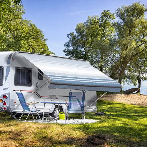 Vista 7 de Suncode tela de repuesto para toldo de autocaravana, vinilo resistente al agua, universal, para cámperes, remolques y toldos de autocaravana