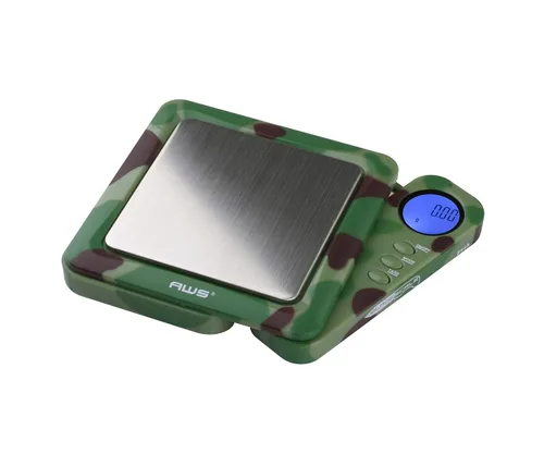 Vista 15 de Báscula digital de bolsillo con pantalla retráctil, escala digital mide 3.53 oz x 0.00 oz (negro), BL-100-BLK - AMERICAN WEIGH SCALES