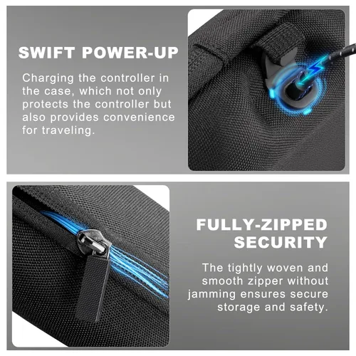 Vista 4 de Complete Component Pack for Xbox Elite Controller Series 2 - Accessories Includes 1 Controller Carrying Case, 1 Charging Dock, 4 Thumbsticks, 4