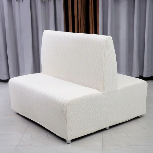 Vista 18 de Funda para futón sin brazos, funda elástica para sofá cama, protector elástico para sofá, fundas de sofá de alta elastano, a cuadros pequeños