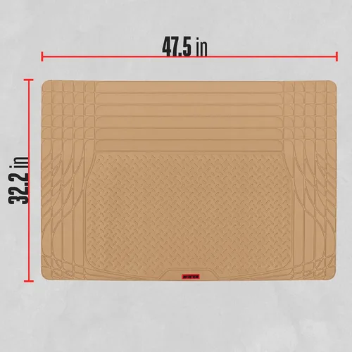 Vista 8 de Motor Trend FlexTough Forro de Carga para SUV y Alfombrilla de Maletero de Coche - Alfombrillas de Carga Universales Recortables para Todo Clima