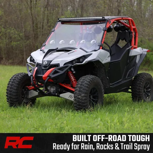 Vista 4 de Rough Country Barra de luz LED CREE curvada serie negra de 40" de una sola fila - 72740BL