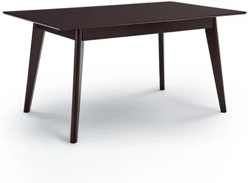 Vista 7 de Modway Oracle - Mesa de comedor rectangular de 47 pulgadas, capuchino