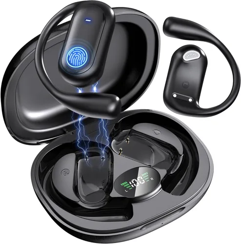 Auriculares de traducción AI en tiempo real con 188 idiomas, auriculares abiertos de 50 horas de reproducción, auriculares inalámbricos con