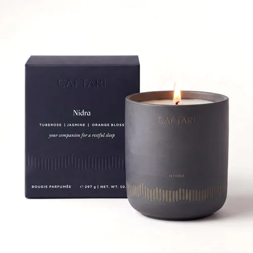 Vista 11 de CAFTARI Vela de Aromaterapia de Lujo Aroma de Rosa, Sándalo y Violeta 60 Horas de Combustión Cera Limpia de Coco y Soja Vela Vegana Lista