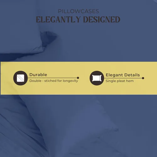 Vista 7 de Mayfair Linen - Juego de sábanas de 100 % algodón egipcio de 1000 hilos, 4 piezas