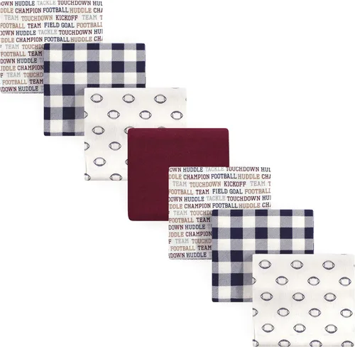 Vista 11 de Hudson Baby Unisex Baby Cotton Flannel Receiving Blankets Bundle, Bonjour, One Size (Pack of 2)