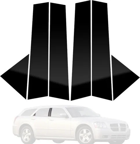 Vista 20 de BASIKER Compatible con Ford Explorer 2002 a 2010 Kit de moldura de poste de pilar con teclado/sin teclado, cubierta de pilar B de ventana de puerta