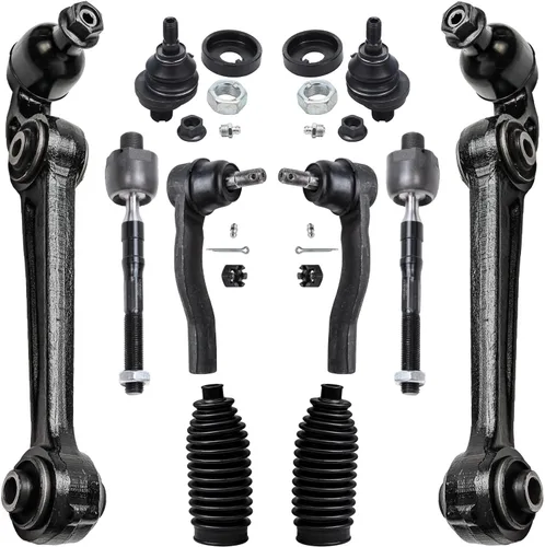Vista 96 de Detroit Axle - Kit de brazos de control de extremo delantero RWD para cargador Chrysler 300 Dodge Challenger 11-19, brazos de control