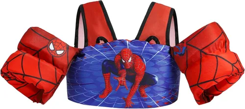 Flotadores de natación para niños de 22 a 66 libras para niños y niñas, chaleco flotador de natación para bebé para piscina con arnés de hombro,