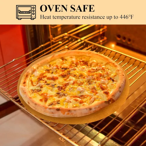 Vista 5 de DISSKNIC Rondas de papel pergamino de 8 pulgadas, 100 unidades redondas de pergamino para hornear sin blanquear y antiadherentes, papel pergamino