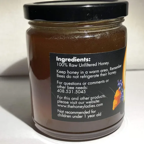 Vista 2 de Miel de flores silvestres de San José 12oz