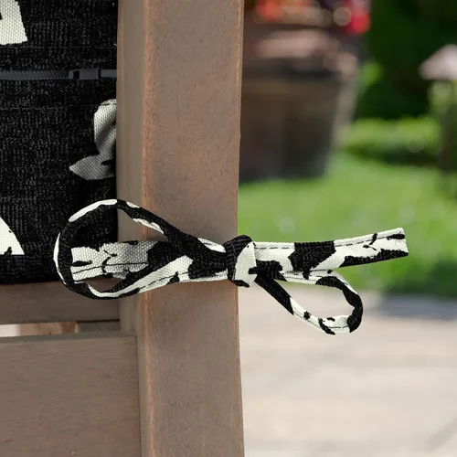 Vista 7 de Cojín Arden Foam para exteriores, para asiento con respaldo redondo, 20 x 19 pulgadas, fabricado con ProFoam, resistente a la lluvia, resistente a