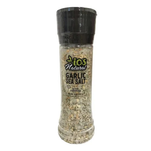 Vista 3 de IOS Natural Variedad de sal marina (sal fina rosa himalaya) Sin aditivos - 1 libra (bolsa de 1 libra, 16.01 oz)