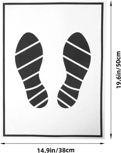 Vista 5 de VICASKY 50 tapetes de papel desechables para el suelo de los autos, tapetes automotrices para cubrir los pies del vehículo, protector