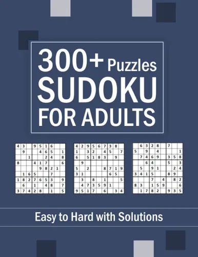 Sudoku for Adults Sudoku Puzzles Books for Adults with full Solutions (Mixed Level)