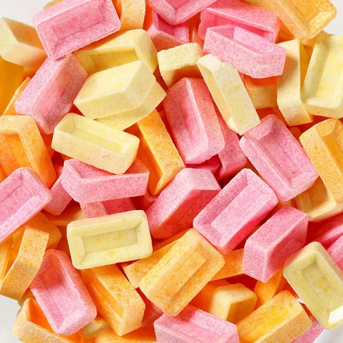 Vista 4 de Needzo Rollos de recambio de caramelo para dispensador, golosinas envueltas individualmente a granel, dulces clásicos surtidos con sabor a fruta