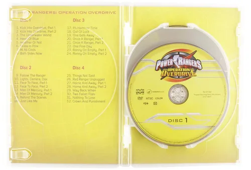 Vista 3 de Power Rangers Operation Overdrive The Complete Series DVD