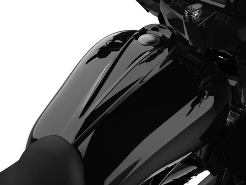 Vista 453 de Fundas de tanque estiradas para whisky ámbar con consola de tablero para Harley Touring Street Glide Road Glide 2014 2015 2016 2017 2018 2019 2020