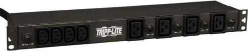 Tripp Lite PDU básica, 30A, 20 salidas (16 C13 y 4 C19), 200/208/240V, entrada L6-30P, cable de 15 pies, alimentación de montaje en rack de 1U,