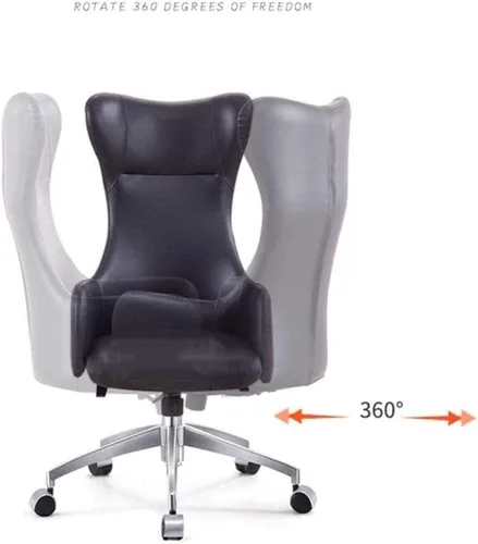 Vista 4 de Desk Chairs Office Chair Rotating Chair Lounge Chair Computer Chair Swivel Stool Chair(Black)