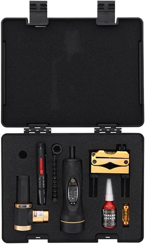 Vista 7 de Wheeler Engineering Scope Mounting Kit with Fat Wrench, Reticle Leveling System, Bore Sighter, and Storage Case, for Scope Intallation and Alignment