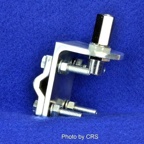 Vista 8 de WORKMAN RV1 CB RADIO ANTENA MONTAJE DE ESPEJO DE RANURA ÚNICA CON SO239 STUD