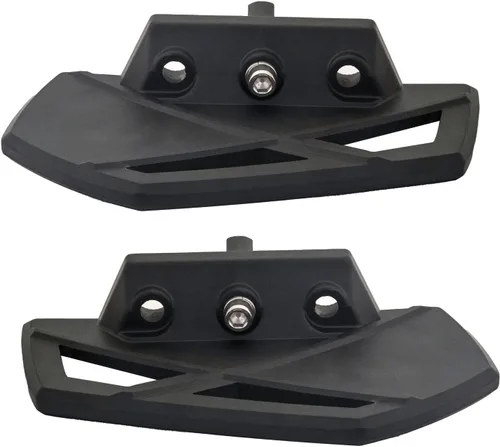 Vista 7 de FATECIM Estriberas para motocicleta, pedales, reposapiés, motocicleta de carretera, mini tableros, conductor, pasajero, mini tablas de suelo