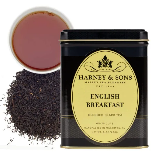 Vista 20 de Harney & Sons Té de albaricoque Té negro de hoja suelta de 16 onzas con sabores de albaricoque