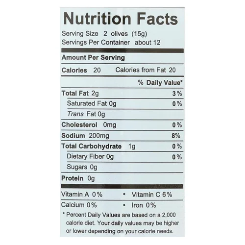 Vista 3 de Divina Aceitunas rellenas de ajo, 7.8 onzas (caja de 6)