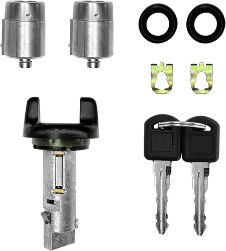 Vista 8 de Interruptor de cilindro de bloqueo de encendido con llaves Reemplazo para Dodge Ram 1500/2500/3500, Durango, Dakota, Chrysler Aspen y Mitsubishi