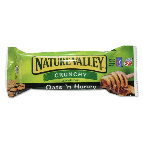 Vista 4 de General Mills Nature Valley - Barra de granola de avena y miel, 1.5 onzas (paquete de 18)