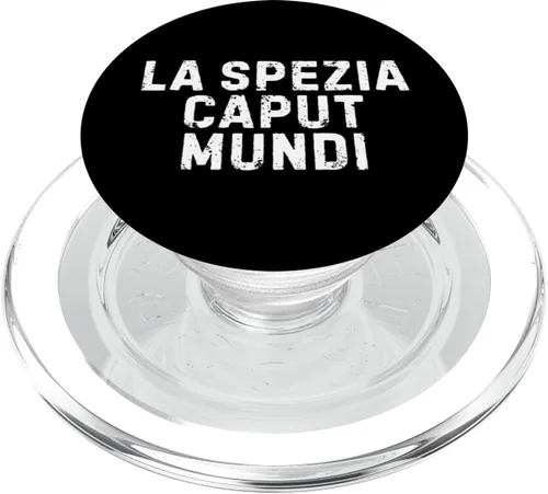 Vista 7 de La Spezia Caput Mundi Città Simpatica Uomo Donna Bambino PopSockets Adhesive PopGrip