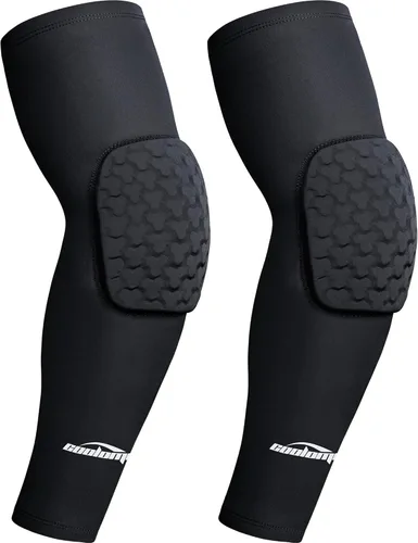 Manga protectora para el codo de COOLOMG, 2 unidades para niños, para baloncesto, equipo protector para la mano, el brazo y el codo, para adultos o