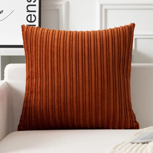 Vista 134 de UGASA - Juego de 2 fundas de almohada de terciopelo a rayas, funda decorativa para cojín con cremallera oculta para el hogar, sofá, dormitorio