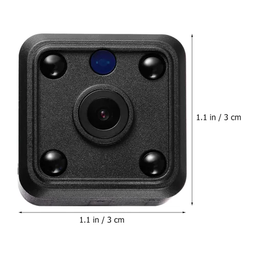 Vista 2 de HEALLILY 1080P Wireless HD Camera 155 Wide Angle Camera Mini Sensor Night Vision Camera Portable Security Camera