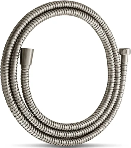 Vista 14 de OFFO Manguera de ducha, níquel cepillado de 48 pulgadas, sin torceduras, accesorio de manguera de ducha de mano galvanoplastia, manguera flexible