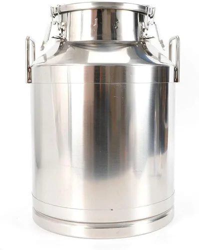 Vista 6 de Latas de leche de 20L/5.25 galones-Barriles de transporte de leche de acero inoxidable, cubo de leche, jarra de aceite, barril de vino, barriles