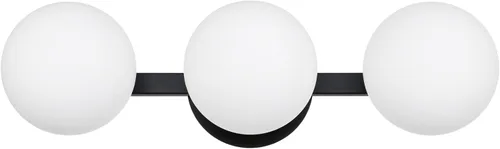 Vista 18 de Apliques de pared cromados, aplique de globo moderno de 1 luz, lámpara de pared para dormitorio, baño, sala de estar y pasillo, iluminación