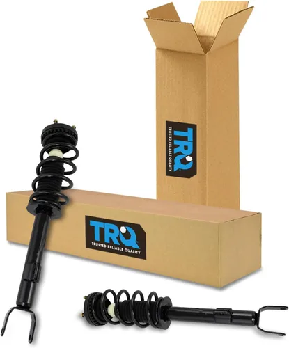 Vista 37 de TRQ - Conjunto de puntal delantero y resorte helicoidal (lados del conductor y del pasajero), para auto