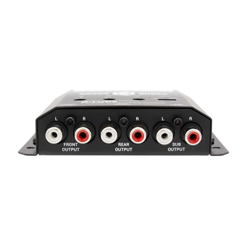 Vista 2 de SoundQubed - Convertidor activo de 5 canales de salida de audio para automóvil, convertidor de señal de unidad de cabeza alta a baja