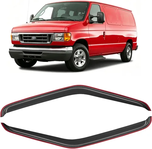 Vista 68 de Visera de ventana para Chevy Silverado 1500/GMC Sierra 1500/Avalanche/Suburban Crew Cab 2007-2013, protectores de lluvia, deflector de ventilación