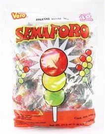 Vero Paletas Semaforo - 40 unidades