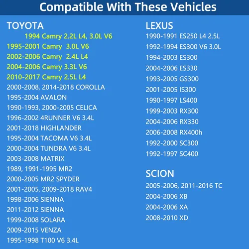 Vista 2 de Termostato para Toyota Camry, Corolla, Sienna, Tacoma, Highlander, Rav4, 4runner, Tundra, Avalon, Celica, Hiace, Hilux, Matrix, Mr2, Solara, Venza