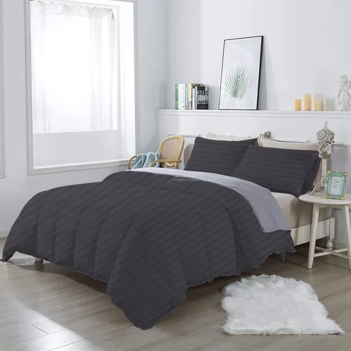 Vista 30 de 1 edredón de gran tamaño Super King (120 x 98 pulgadas), 400 GSM, 800 hilos, 100% algodón egipcio, edredón de lujo ultra suave, color gris pardo