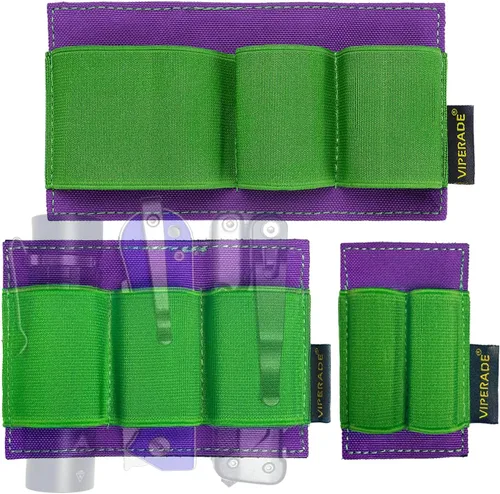 Vista 15 de VIPERADE PL6 Organizador modular EDC táctico, panel de bolsa de inserción elástica con soporte de gancho para accesorios, accesorio para mochila