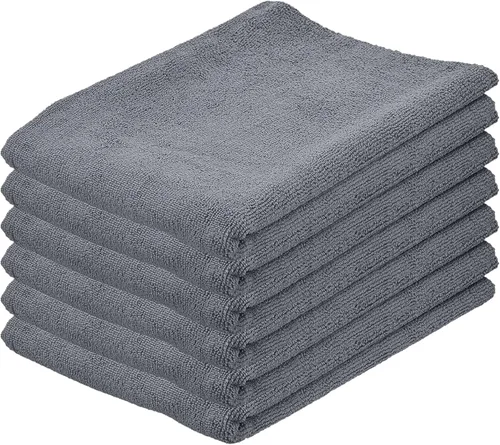 Vista 5 de Superio Toalla de microfibra para escobilla de goma extra grande de 20 x 30 pulgadas, paño de microfibra para limpiar casa, cocina, baño, libre