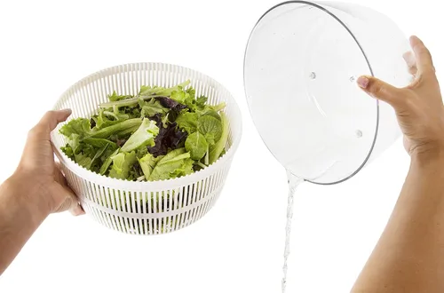 Vista 9 de Ozeri Molinillo de ensalada Fresca hecho en Italia y tazón para servir, sin BPA