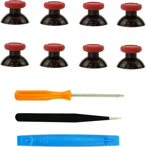 Vista 14 de 8 piezas de repuesto para controlador Xbox One S/X/Elite, kit de reparación de joysticks para controlador Xbox Series X y S, piezas de palillos